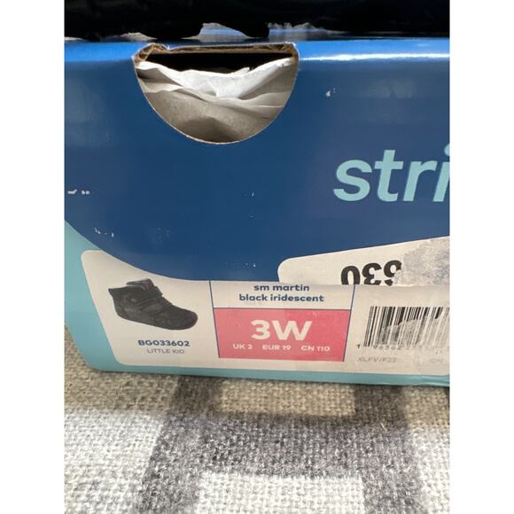 Stride Rite SM Martin (Infant/Toddler) Black Iridescent Size 3 - Picture 6 of 6